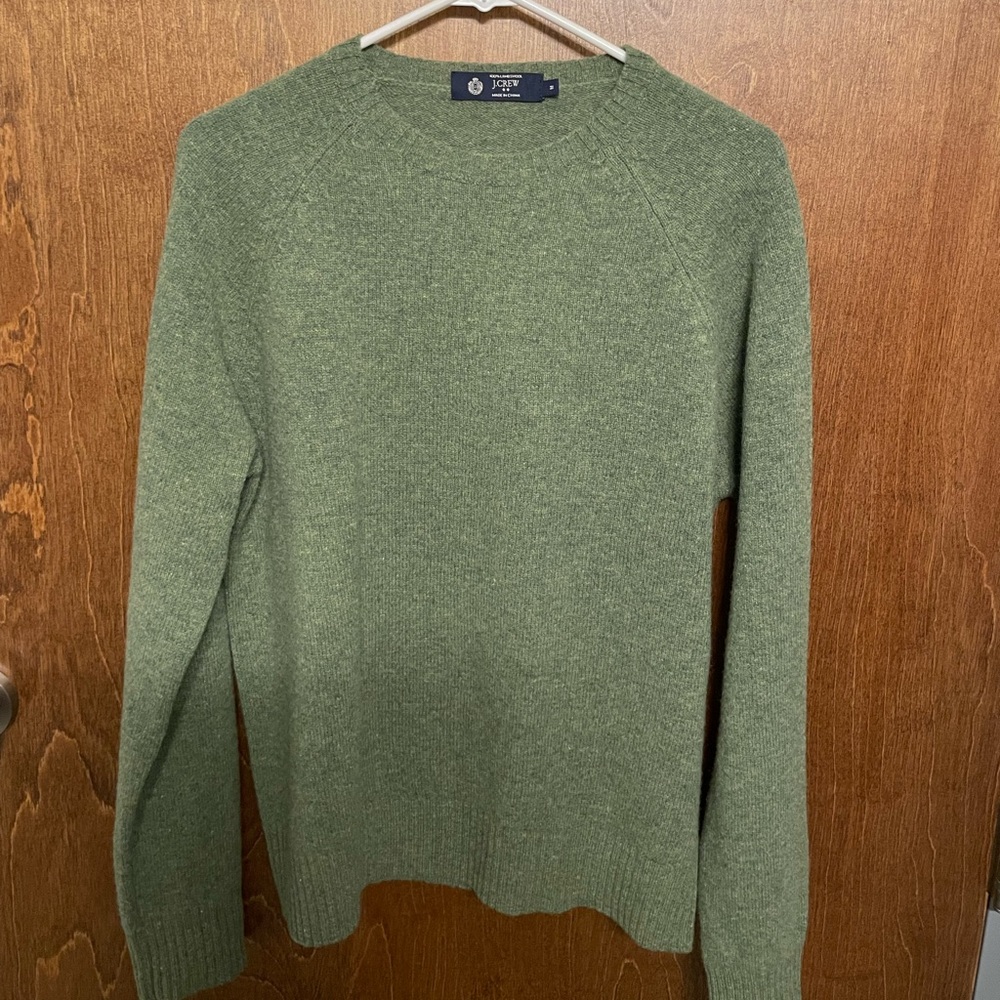 100% Wool Men’s Banana Republic Knit Crewneck Sweater